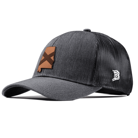 Alabama 22 Stretch Snapback Trucker Charcoal