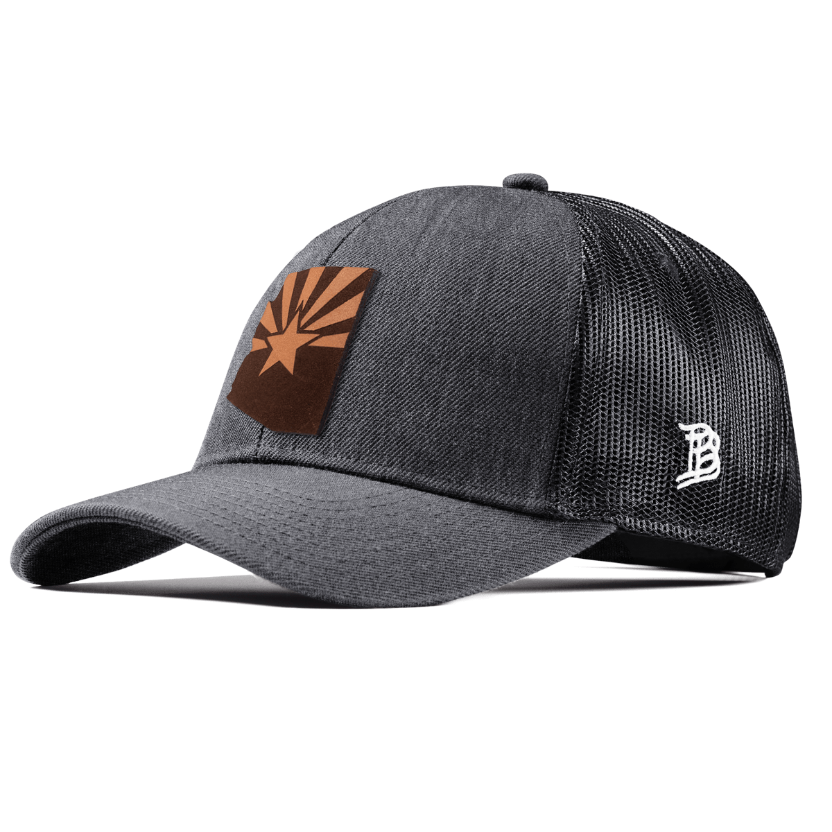 Arizona 48 Stretch Snapback Trucker Charcoal