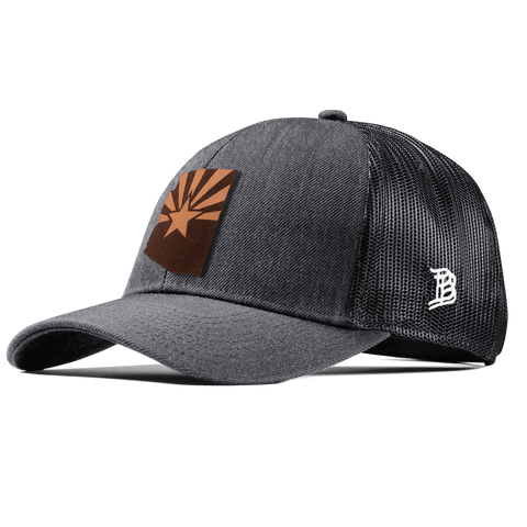 Arizona 48 Stretch Snapback Trucker Charcoal