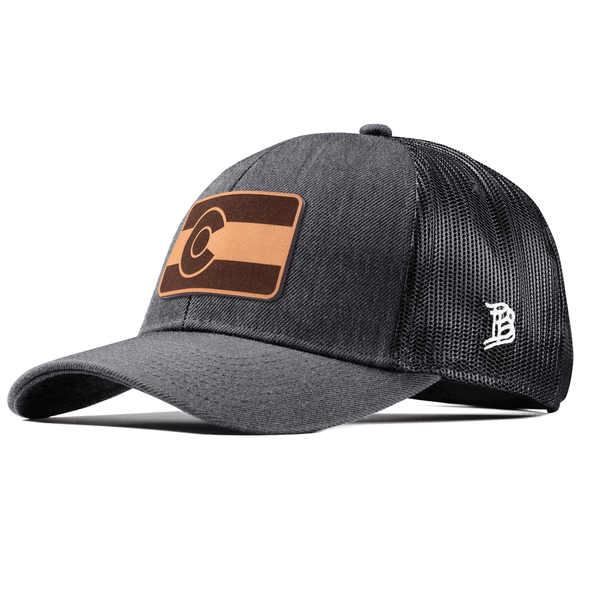 Colorado 38 Stretch Snapback Trucker Charcoal
