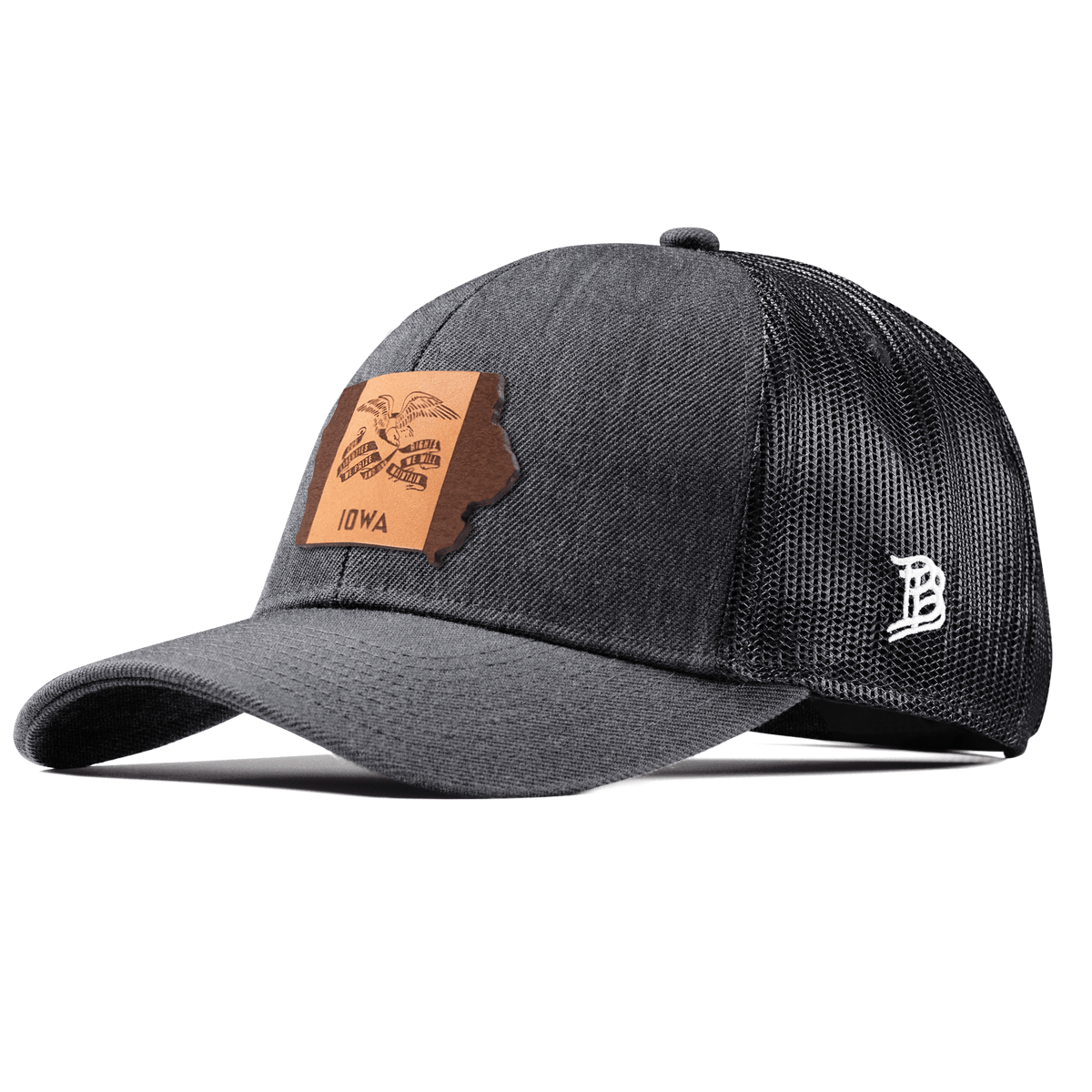 Iowa 29 Stretch Snapback Trucker Charcoal