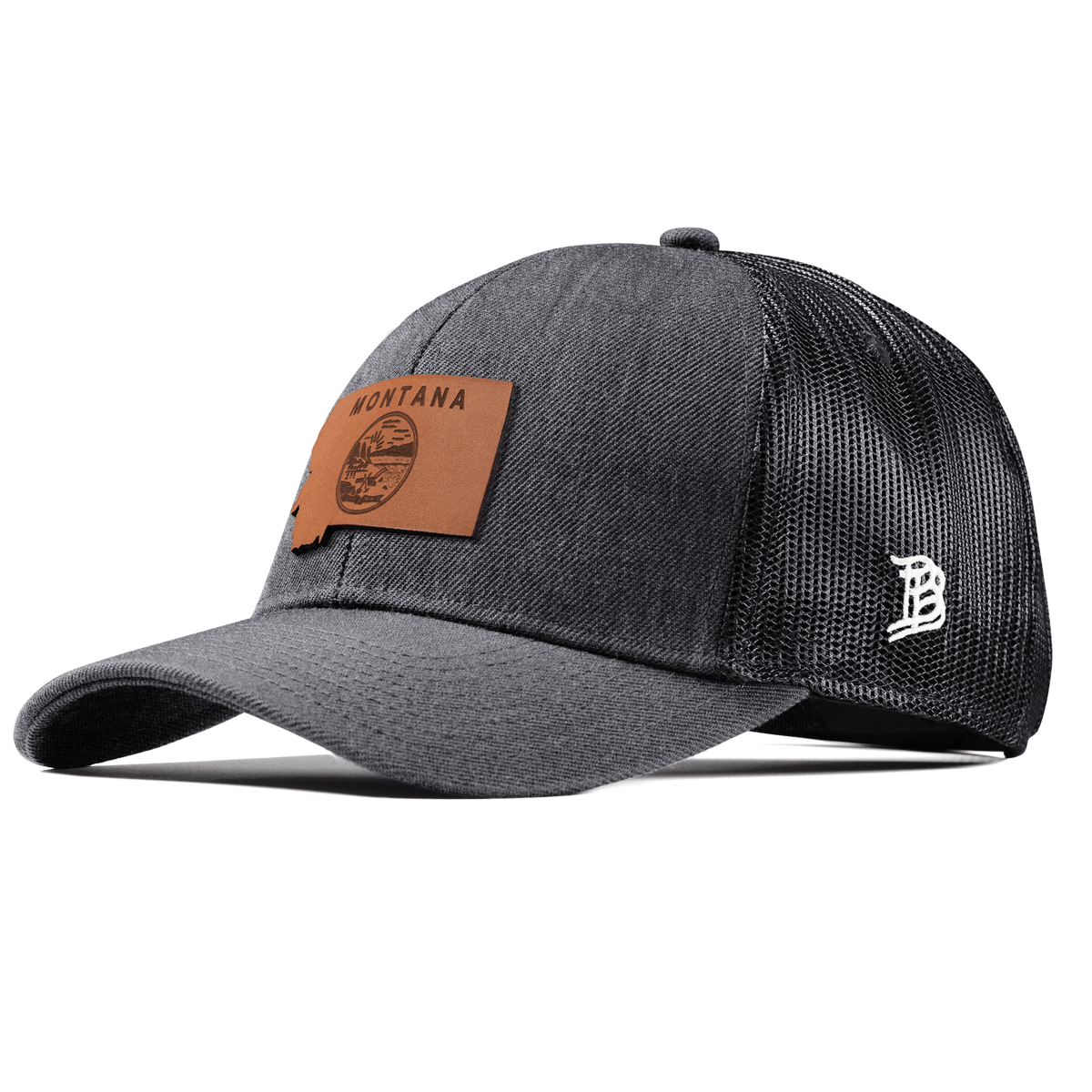 Montana 41 Stretch Snapback Trucker Charcoal