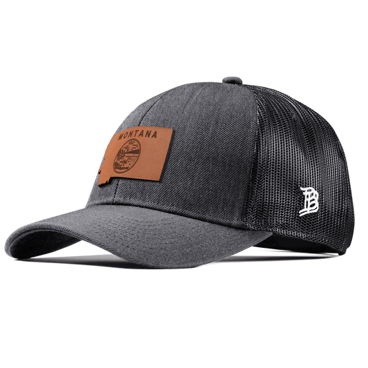 Montana 41 Stretch Snapback Trucker Charcoal