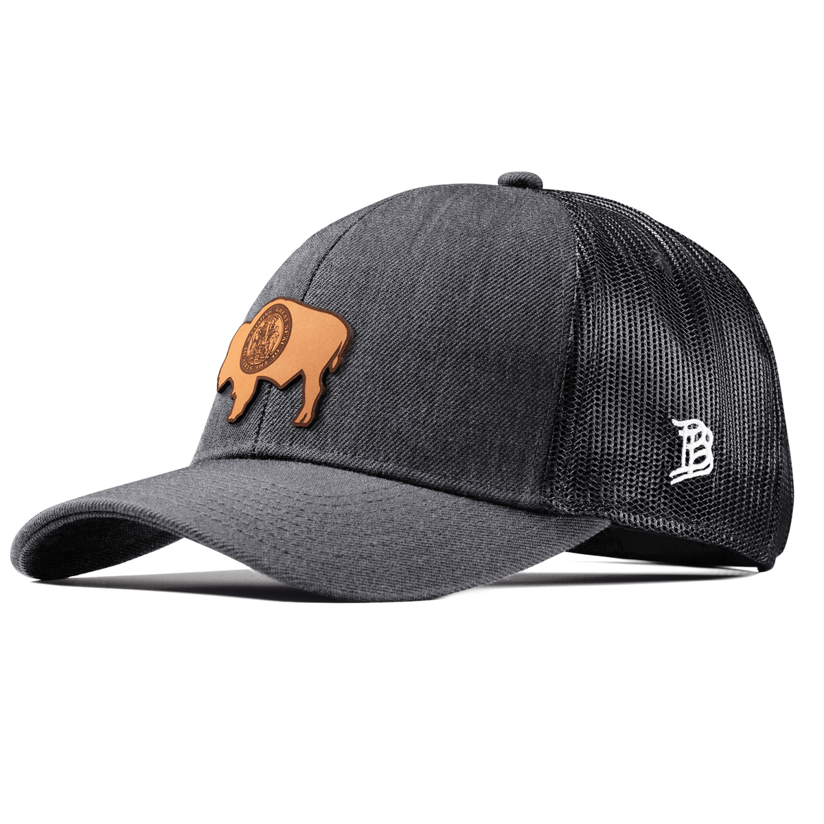 Wyoming 44 Stretch Snapback Trucker Charcoal