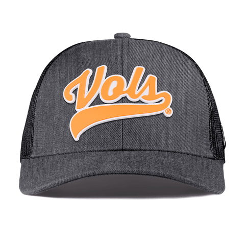 University of Tennessee "Tennessee Vols Script" Curved Stretch Trucker Charcoal