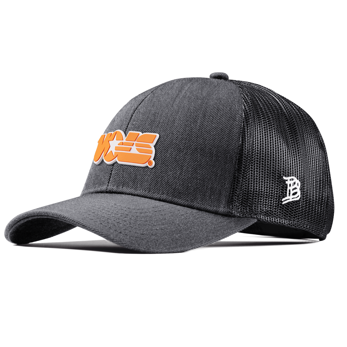 University of Tennessee "Tennessee Vols Block" Stretch Snapback Trucker Charcoal