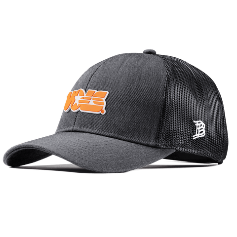 University of Tennessee "Tennessee Vols Block" Stretch Snapback Trucker Charcoal