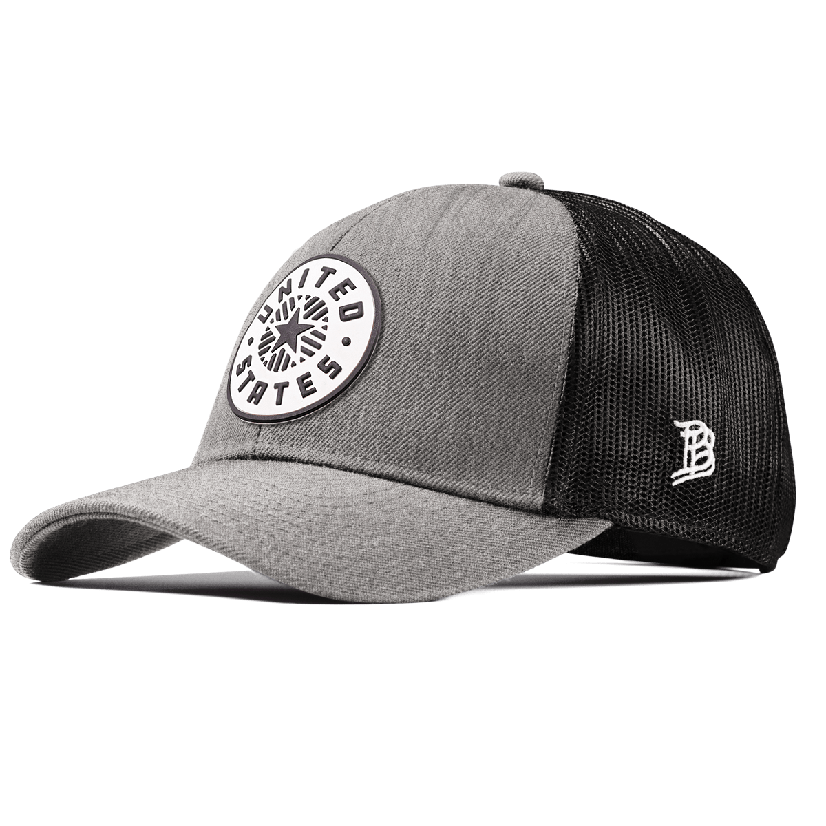 Anthem PVC Stretch Snapback Trucker Heather Gray