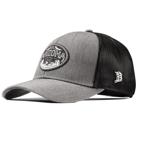 Arizona Traveler Curved Stretch Trucker Heather Gray