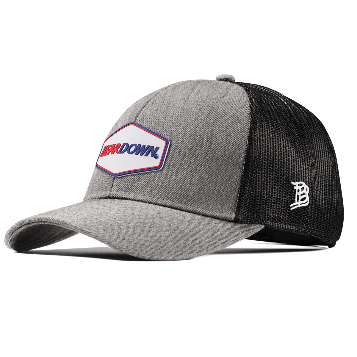 University of Arizona "Bear Down Arizona" Stretch Snapback Trucker Heather Gray