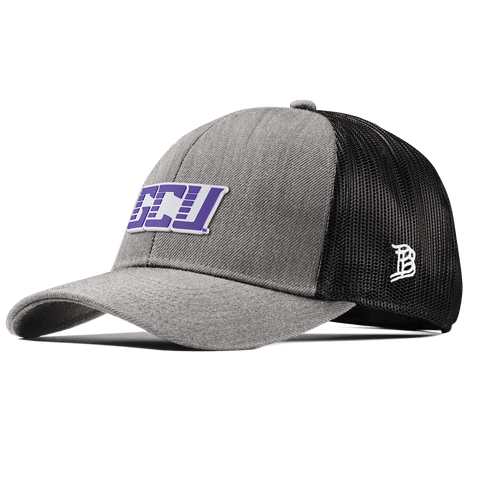 Grand Canyon University "GCU Block" Stretch Snapback Trucker Heather Gray 