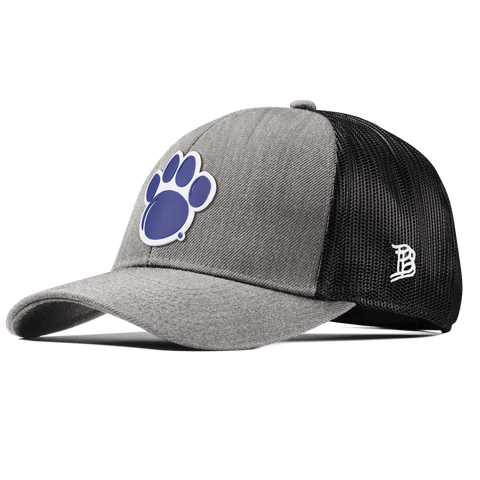 Pennsylvania State University "Penn State Paw" Curved Stretch Trucker Heather Gray