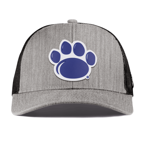 Pennsylvania State University "Penn State Paw" Curved Stretch Trucker Heather Gray