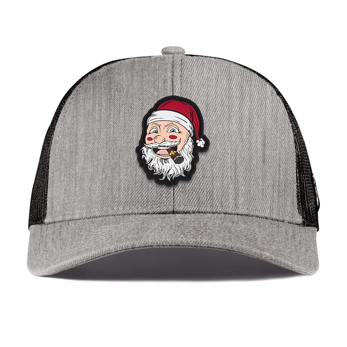 Santa PVC Curved Stretch Trucker Heather Gray