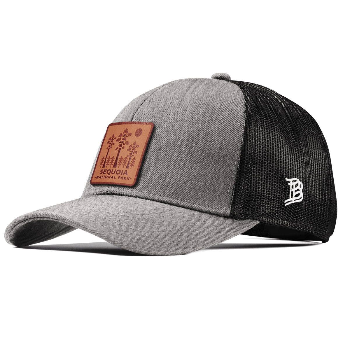 Sequoia National Park Stretch Snapback Trucker Heather Gray