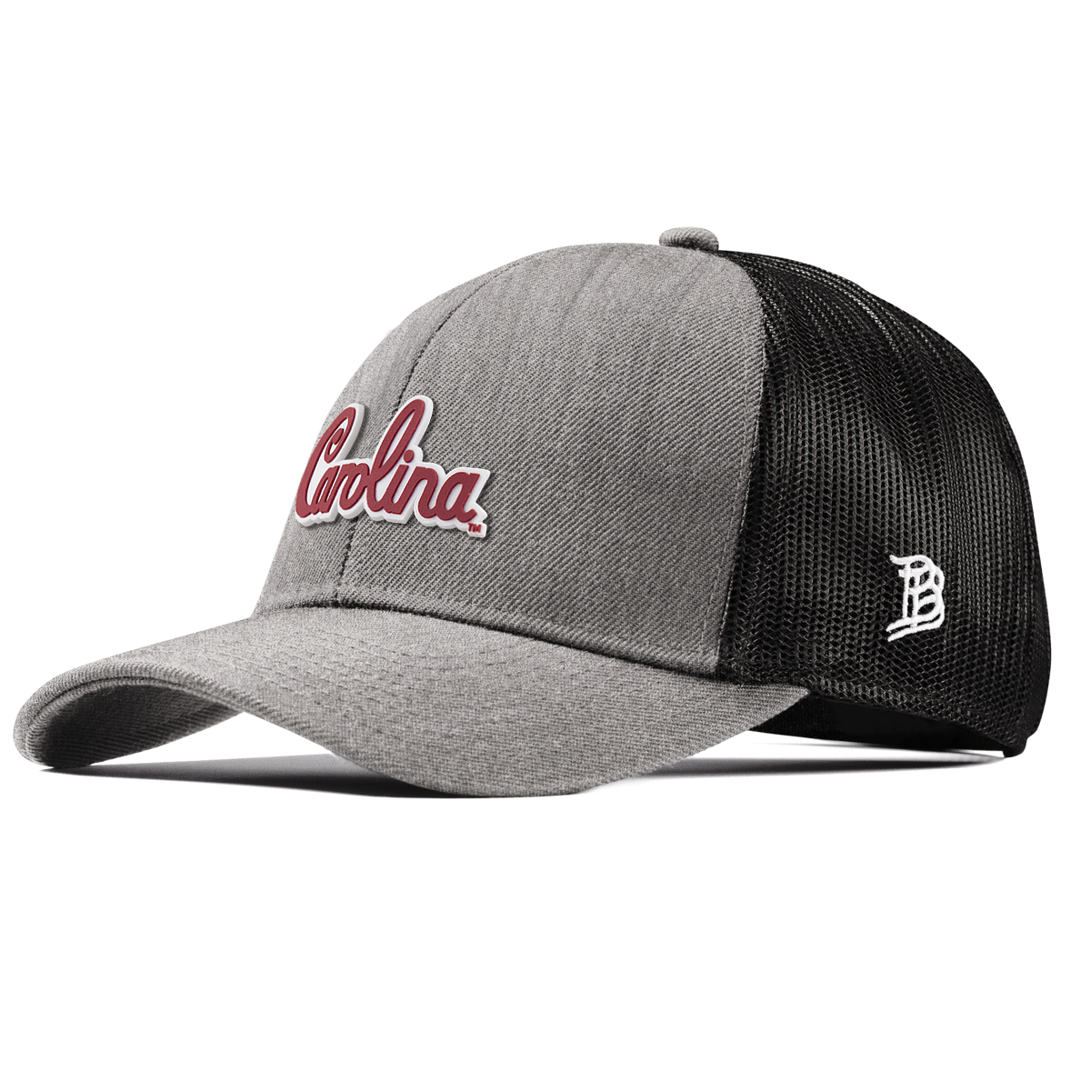 University of South Carolina "South Carolina Script" Stretch Snapback Trucker Heather Gray