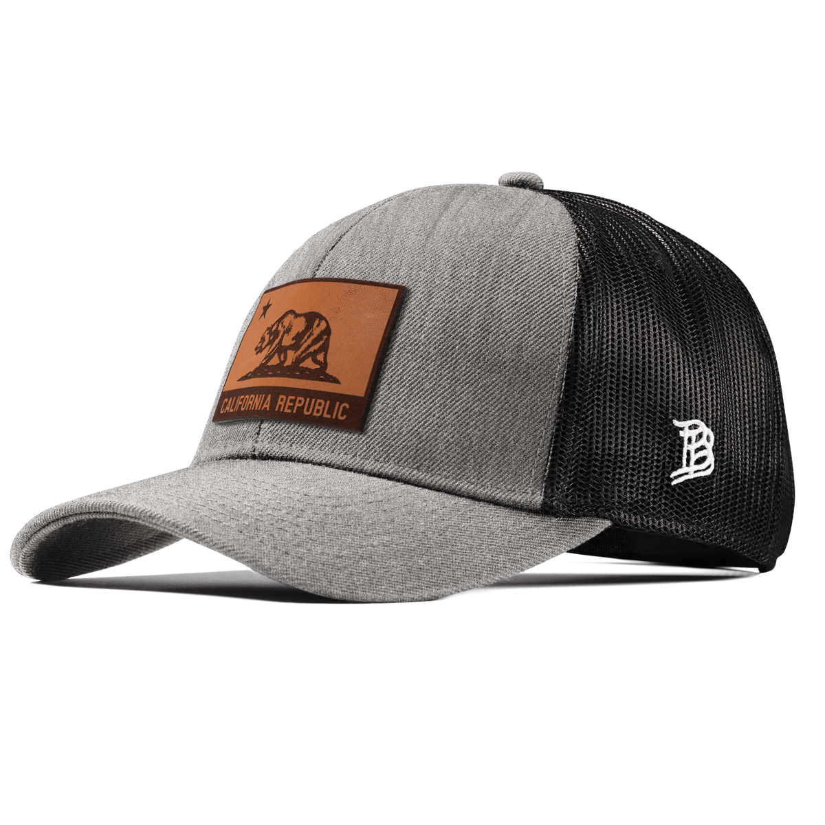 California 31 Stretch Snapback Trucker Heather Gray