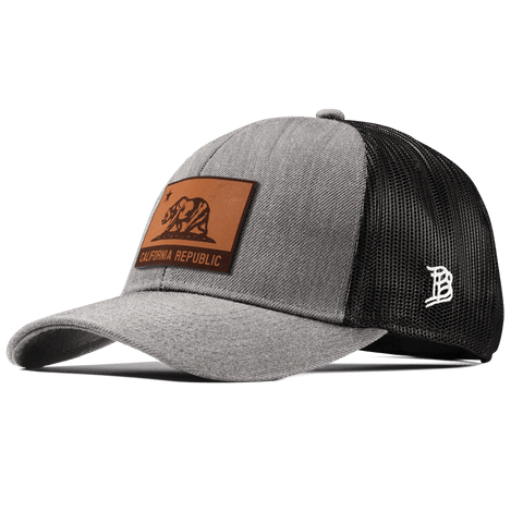 California 31 Stretch Snapback Trucker Heather Gray