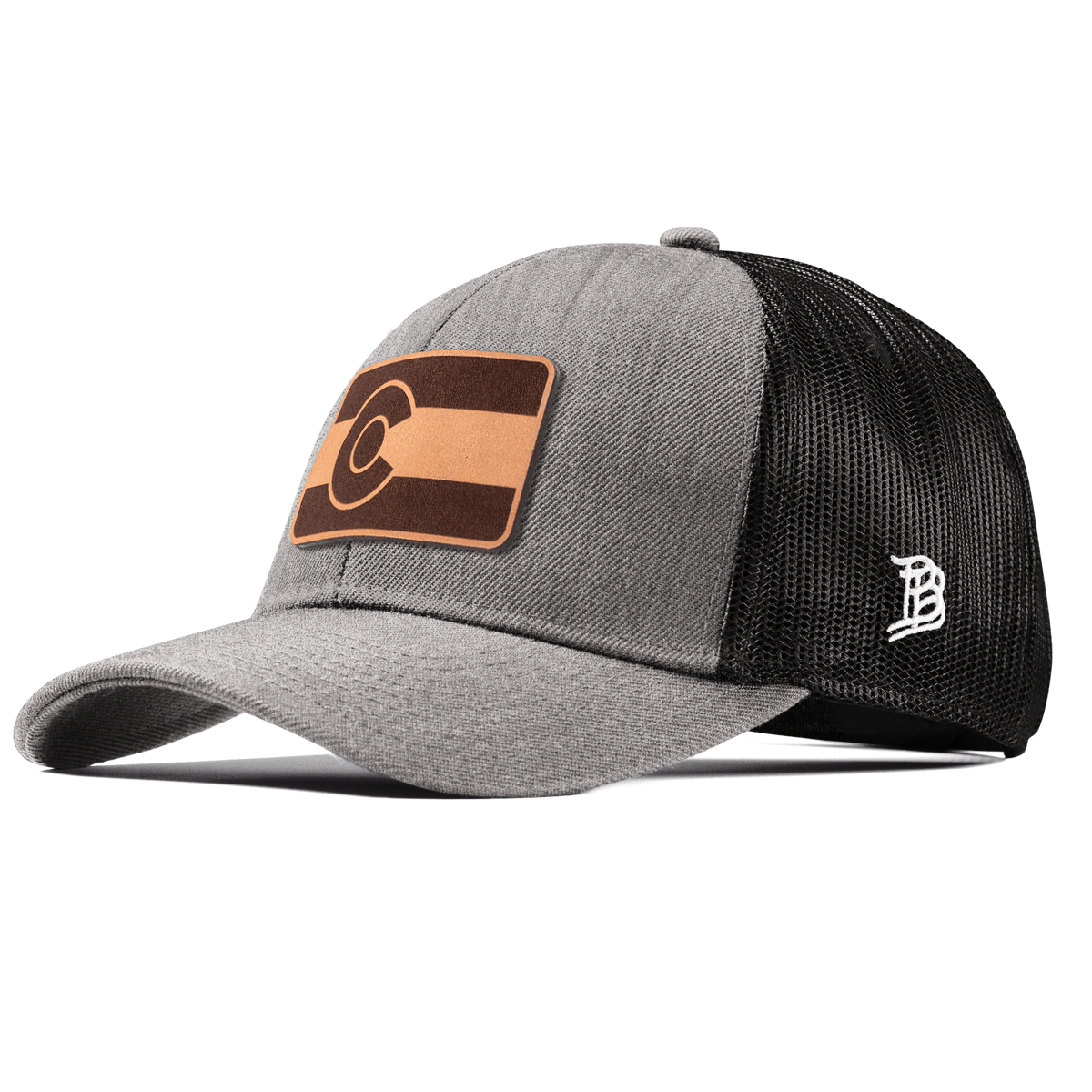 Colorado 38 Stretch Snapback Trucker Heather Gray