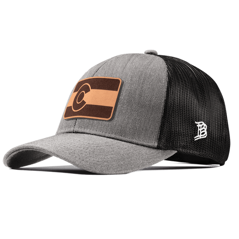 Colorado 38 Stretch Snapback Trucker Heather Gray