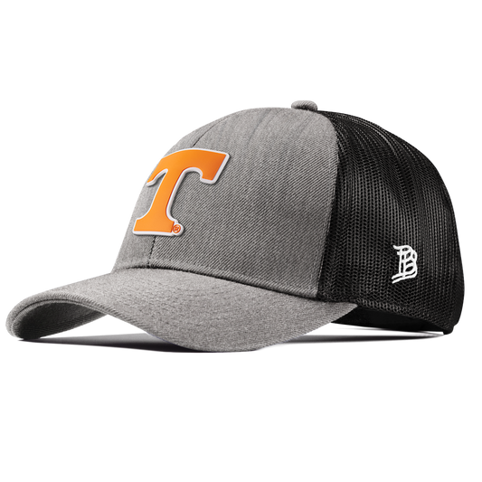 University of Tennessee "Tennessee Block" Stretch Snapback Trucker Heather Gray