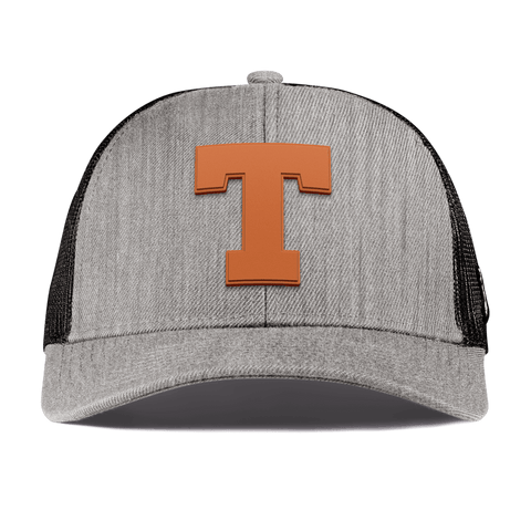 University of Texas "Texas Team Logo" Curved Stretch Trucker Heather Gray