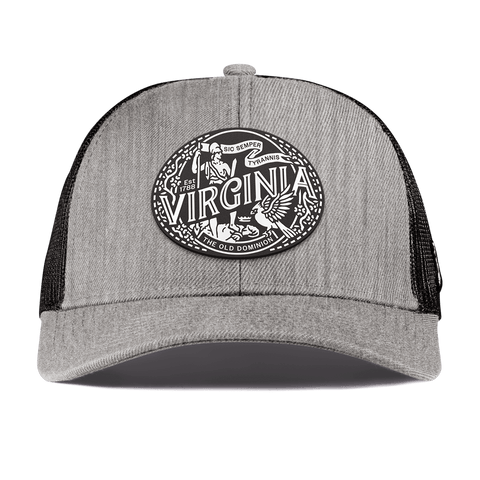 Virginia Traveler Curved Stretch Trucker Heather Gray
