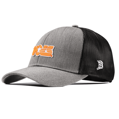 University of Tennessee "Tennessee Vols Block" Stretch Snapback Trucker Heather Gray