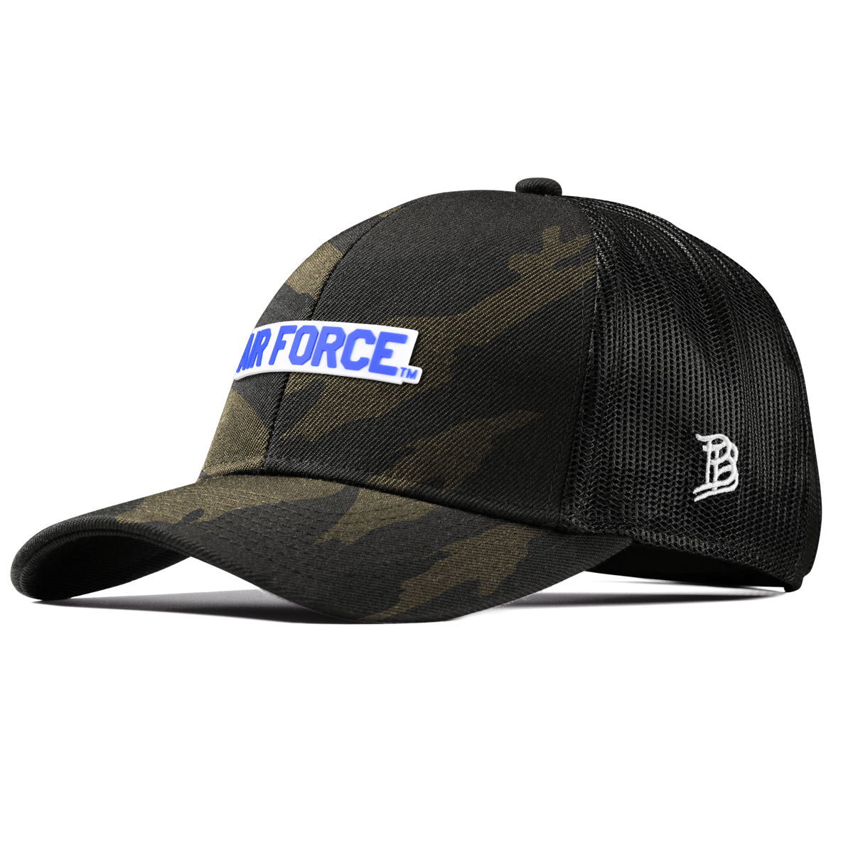 Air Force "Air Force Academy" Curved Stretch Trucker Midnight Camo