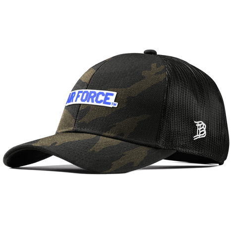 Air Force "Air Force Academy" Curved Stretch Trucker Midnight Camo