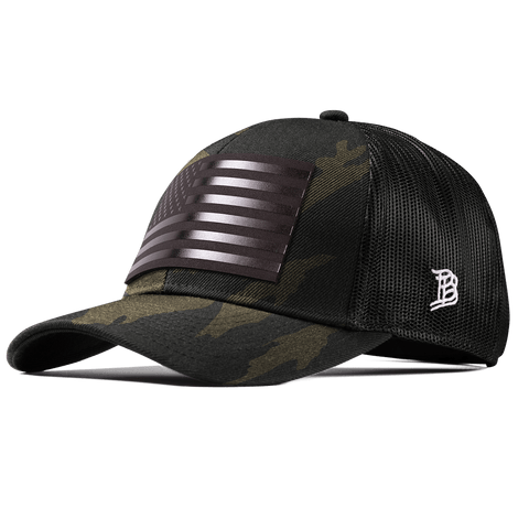 Salute Midnight Curved Stretch Trucker