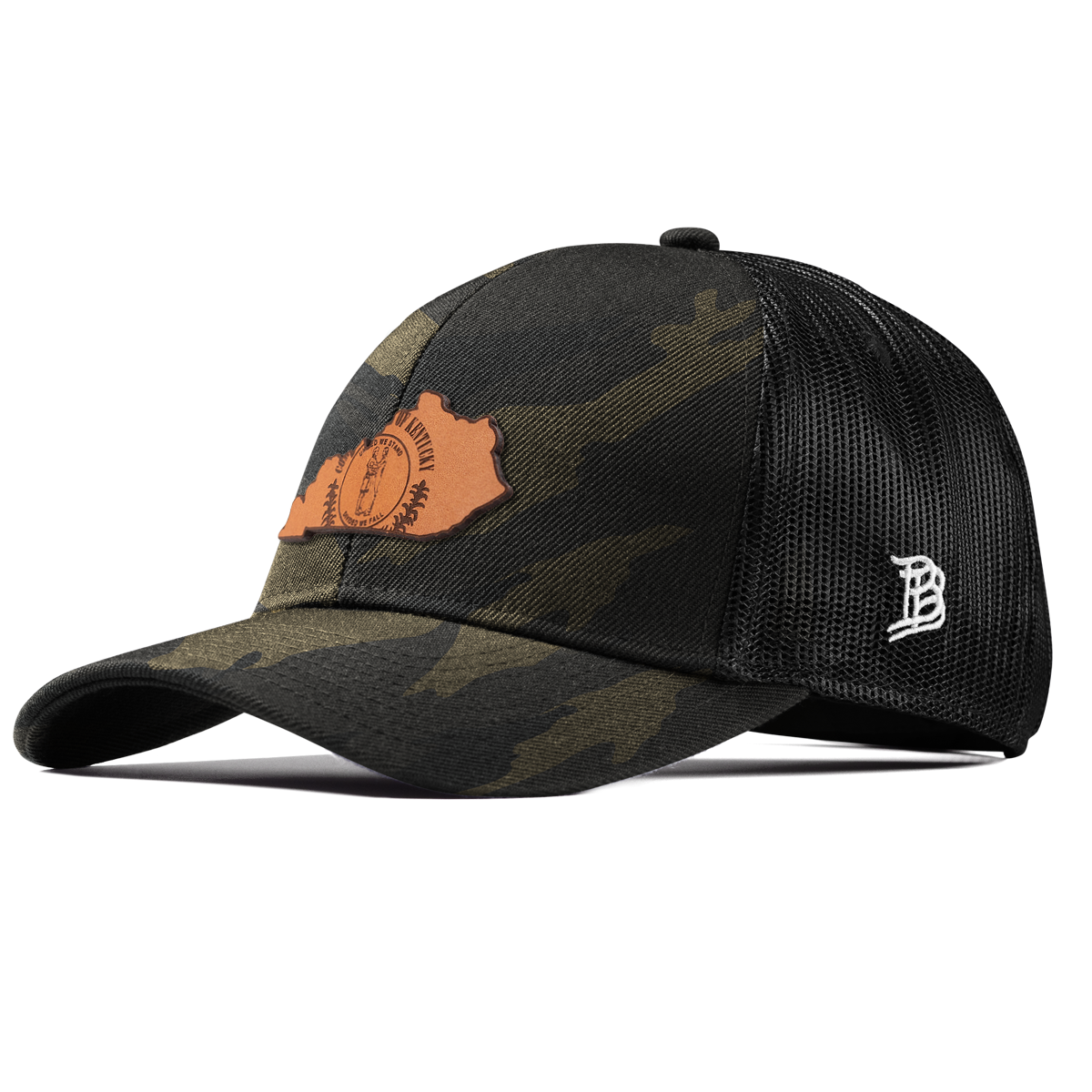 Kentucky 15 Stretch Snapback Trucker Midnight Camo