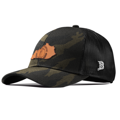 Kentucky 15 Stretch Snapback Trucker Midnight Camo