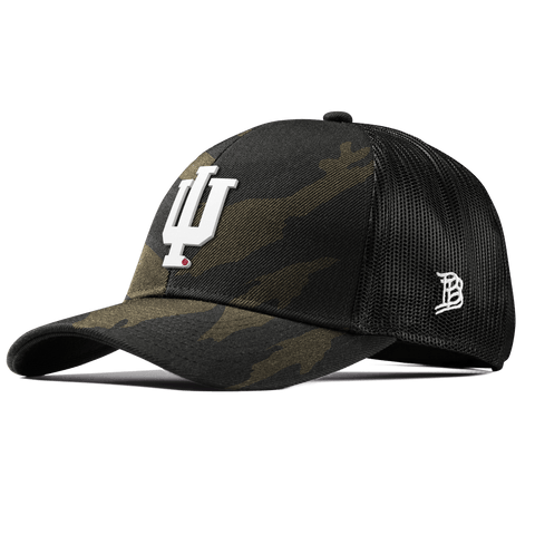 Indiana University "Whiteout Indiana Team Logo" Curved Stretch Trucker