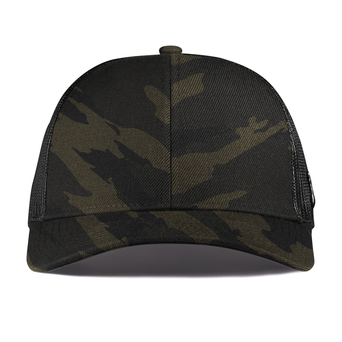 Bare Stretch Snapback Trucker Midnight Camo Front