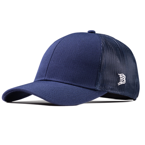 Bare Stretch Snapback Trucker Navy