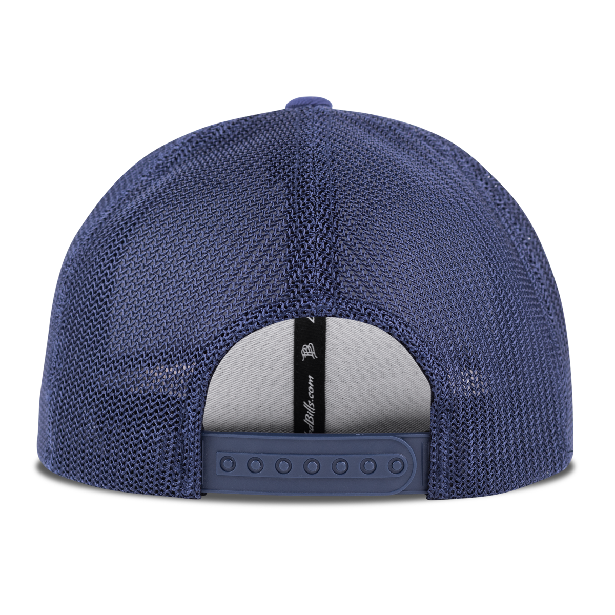 Grand Teton National Park Stretch Snapback Trucker Back Navy