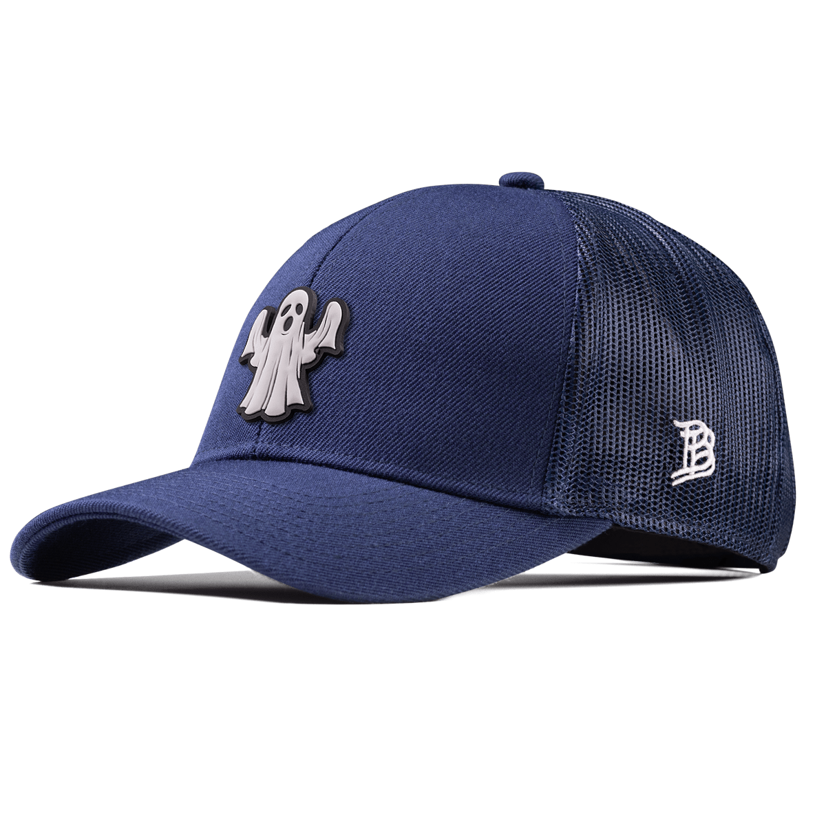 Ghostly PVC Curved Stretch Trucker Navy