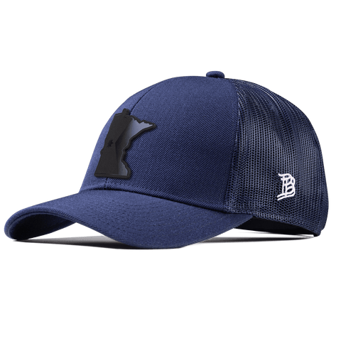 Minnesota 32 Midnight Stretch Snapback Trucker Navy