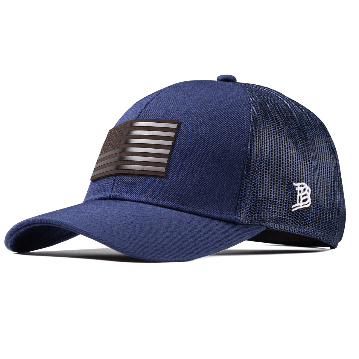 Old Glory Midnight Stretch Snapback Trucker Navy