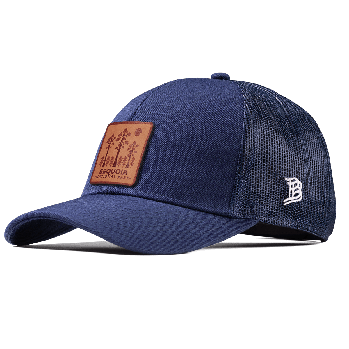 Sequoia National Park Stretch Snapback Trucker Navy