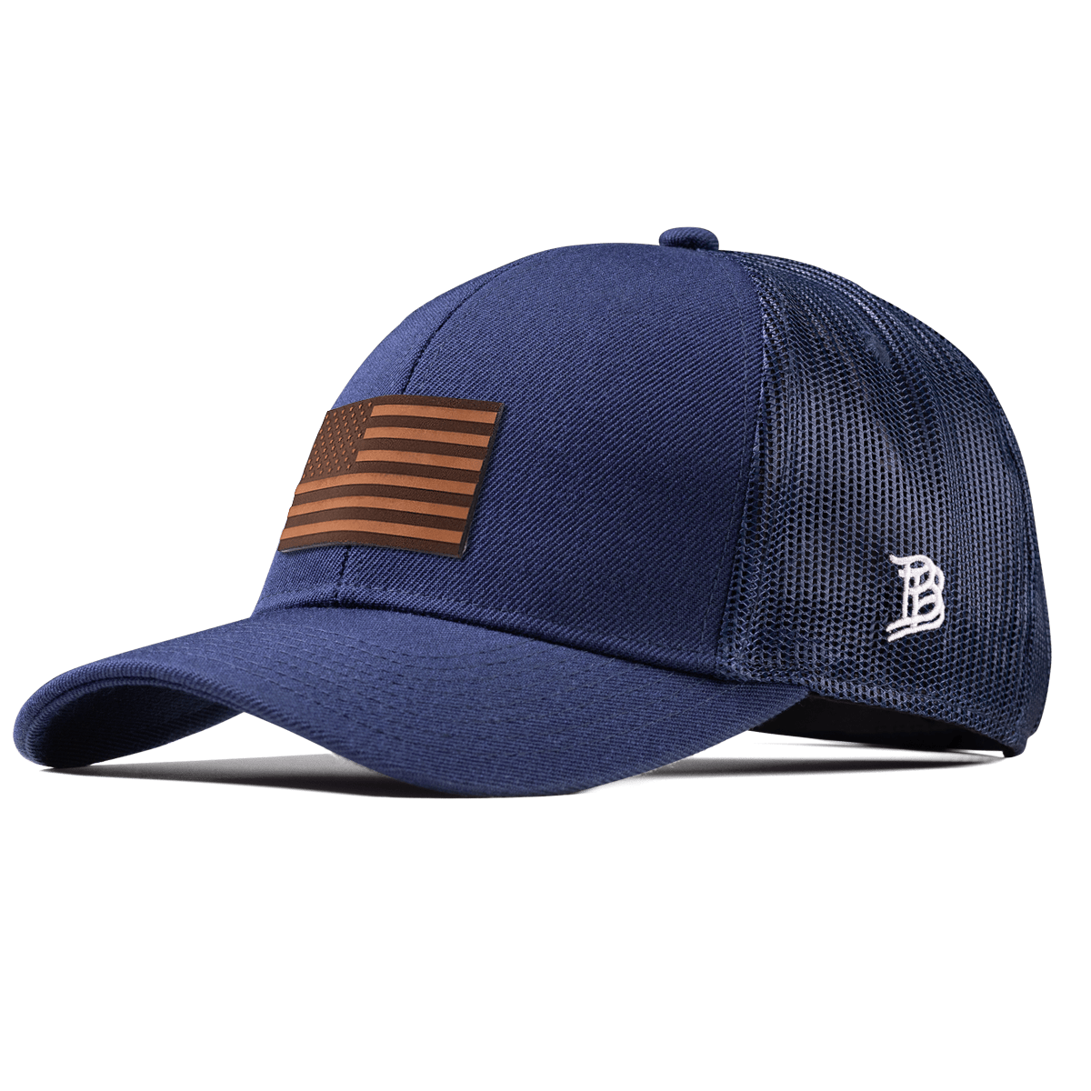 Old Glory Stretch Snapback Trucker Navy