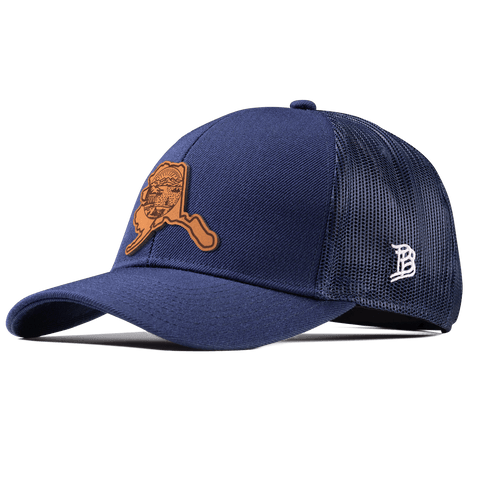 Alaska 49 Stretch Snapback Trucker Navy