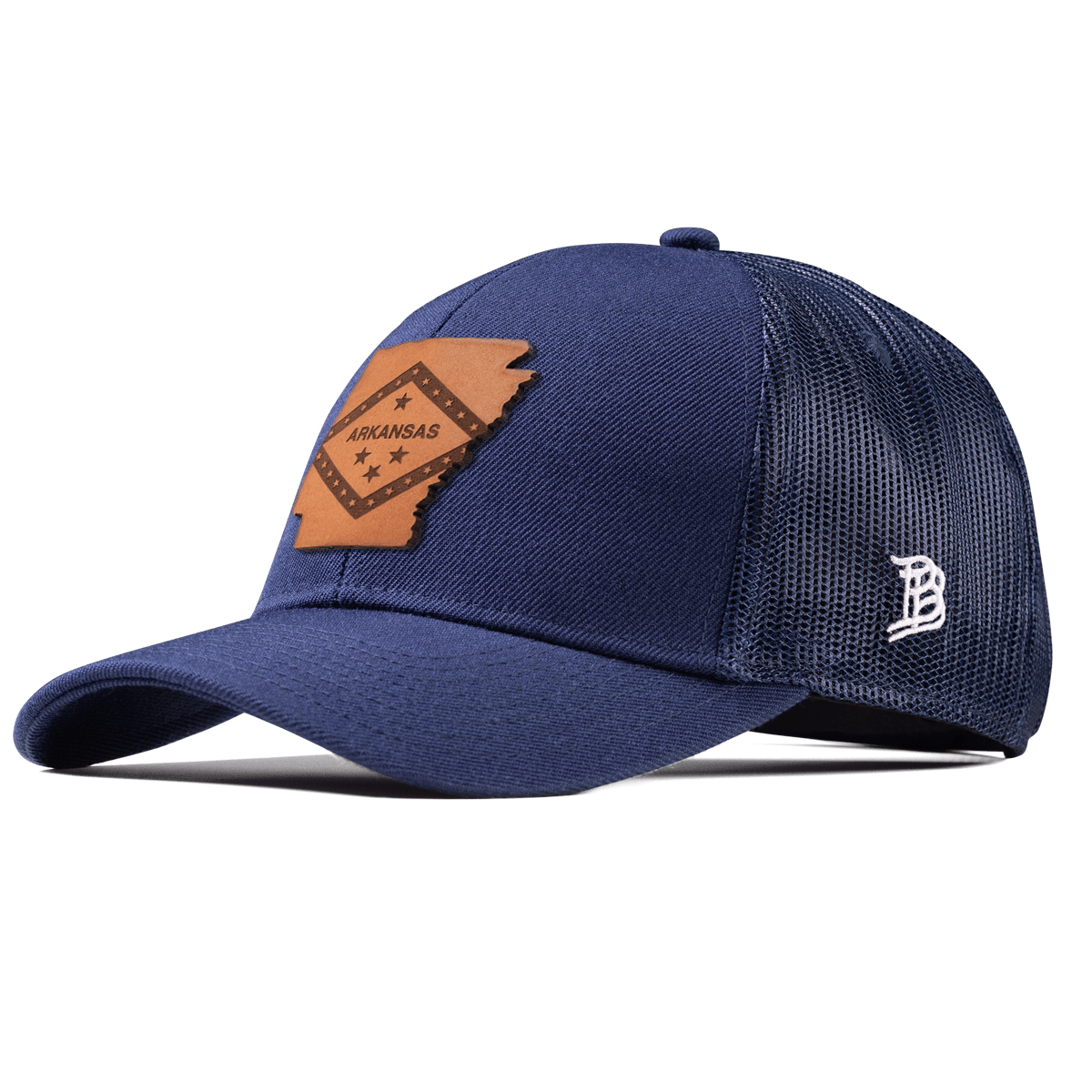 Arkansas 25 Stretch Snapback Trucker Navy