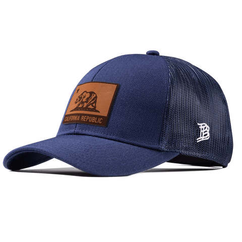 California 31 Stretch Snapback Trucker Navy