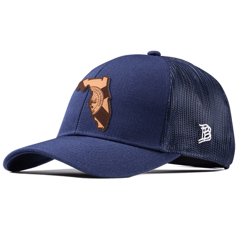 Florida 27 Stretch Snapback Trucker Navy