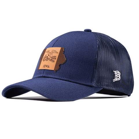 Iowa 29 Stretch Snapback Trucker Navy