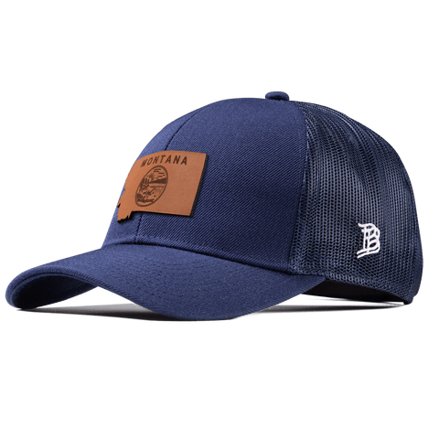 Montana 41 Stretch Snapback Trucker Navy