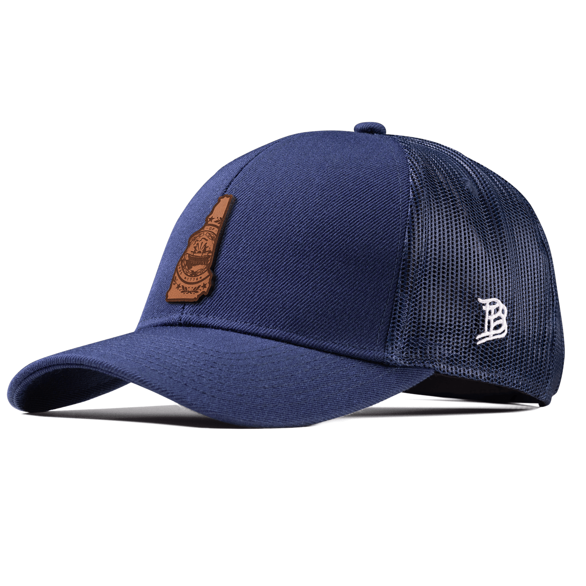 New Hampshire 9 Stretch Snapback Trucker Navy