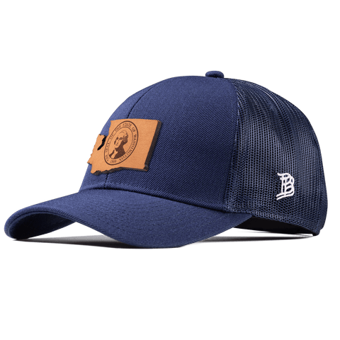 Washington 42 Stretch Snapback Trucker Navy